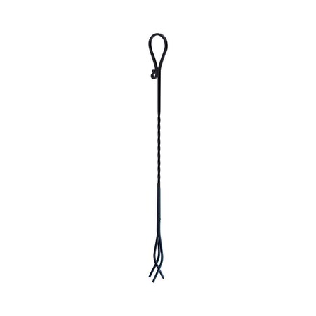 Panacea Panacea Black Powder Coated Steel Fireplace Tongs 15513